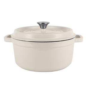 Enemeled cast iron pot with lid 2,2L by Vintage Cuisine